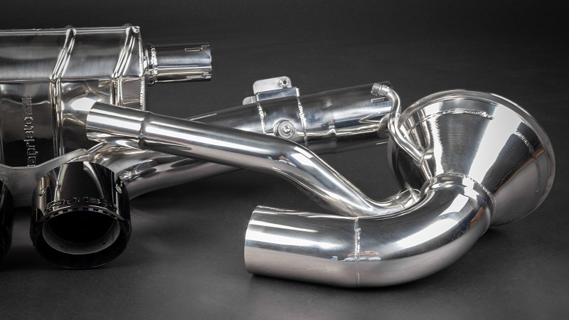 Photo of Capristo Valved Sport Exhaust for the Porsche 991.2 GT3 RS - Image 3